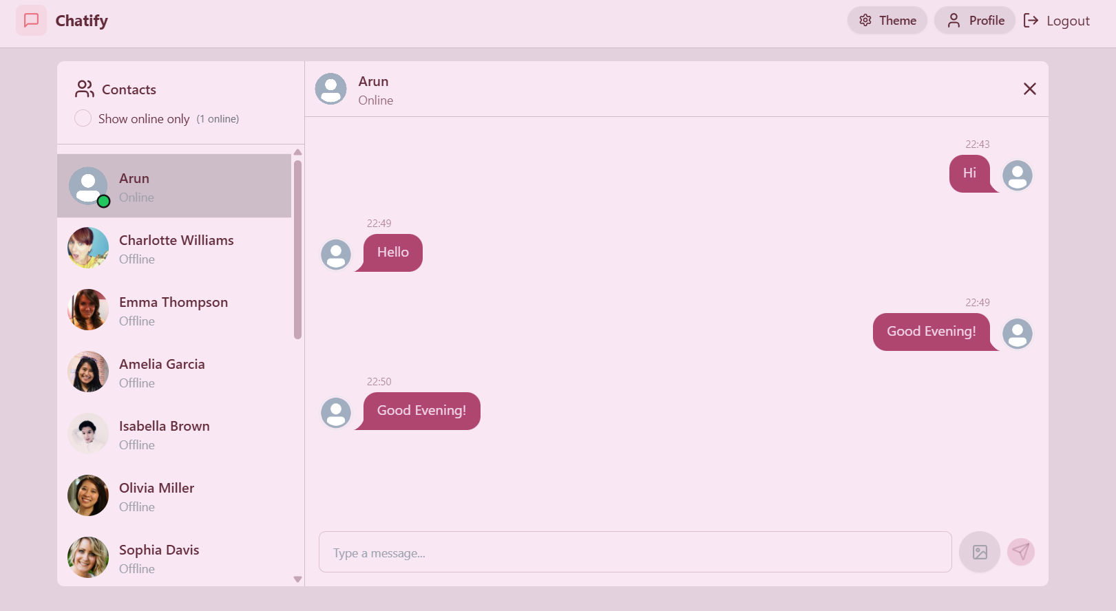 Full Stack Chat App