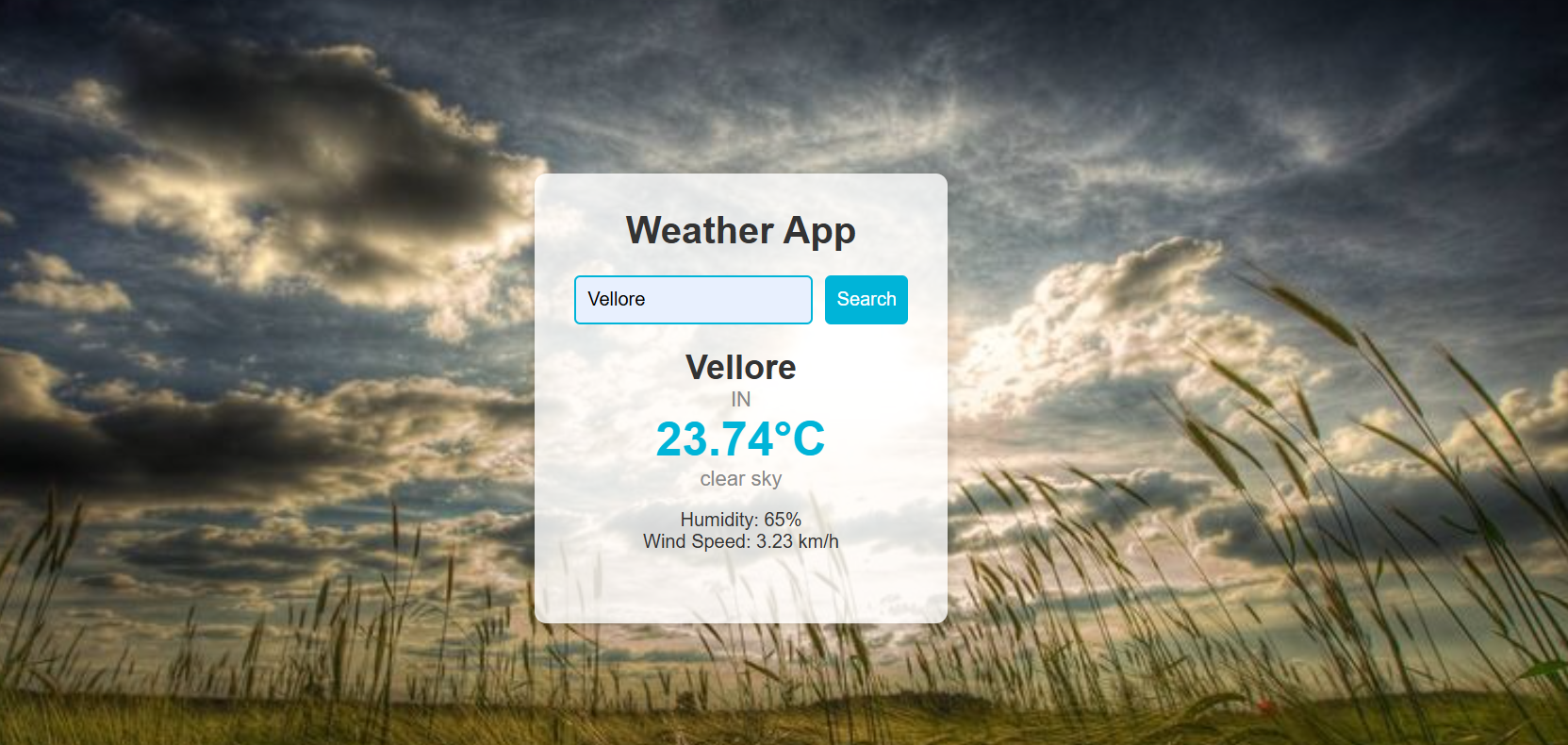 Weather Forecast